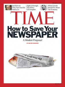 TIME - How to save your newspaper